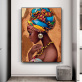Amazon ebay aliexpress fashional dama negra DIY pintura acrílica digital por números, kit de pintura directa de fábrica por números