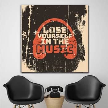 Painting living room decoration painting china market wholesale headphone picture printing canvas painting