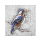 En gros personnalisé oiseau animal maison accessoires encadré toile peinture à la main peinture à l'huile pour la décoration intérieure