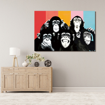 Safari Baby Animal Poster Canvas Painting Nursery Wall Art Print Child Room Picture Nordic Kids Bedroom Decor