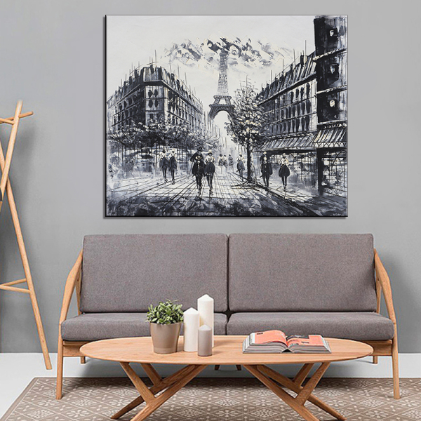 Artise draw pictures painting on canvas modular art paintings on the wall posters and prints home decoration black and white