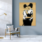 Customized design plan street graffiti exaggerated art painting wall decoration printing canvas painting