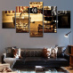 Custom design prints wall art painting The Atmosphere Of The Bar theme prints painting artwork