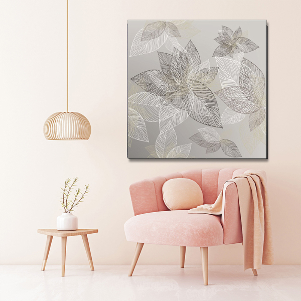 100% handpainted abstract flower modern oil painting large wall art nordic cuadros for sale