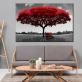 High Quality Painting Canvas Wall Art Modern Landscape Tree Canvas Print Picture For Hotel Decor Picture