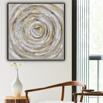 Living room paint art canvas abstract heavy oil grey hand painted canvas abstract oil paintings