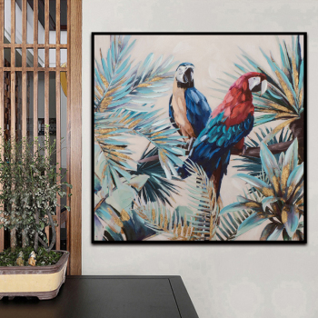 Handmade modern hand painted canvas Animal Abstract Wall Art Oil Paintings On Canvas wall art oil paintings