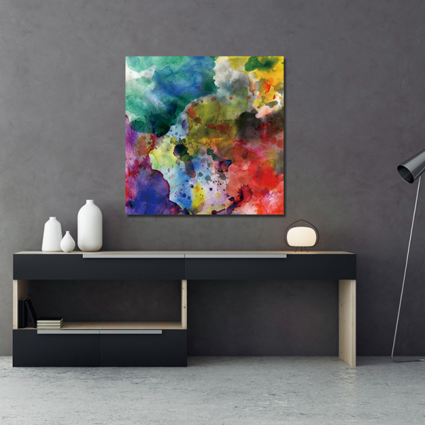 high quality hotel artwork modern stretched canvas print wall art colorful abstract oil painting