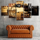 Custom design prints wall art painting The Atmosphere Of The Bar theme prints painting artwork