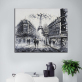 Artise draw pictures painting on canvas modular art paintings on the wall posters and prints home decoration black and white