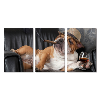 Jazz Dog Shake Red Wine Glass Modern 3 Frameless Interior Decoration Oil Painting Jazz Dog Shake Red Wine Glass Modern 3 Frameless Interior Decoration Oil Painting