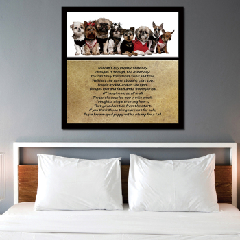 Baby Animal Poster Boy's Custom Canvas Print Nursery Wall Art Paintings Nordic Baby Room Picture Wall Decor
