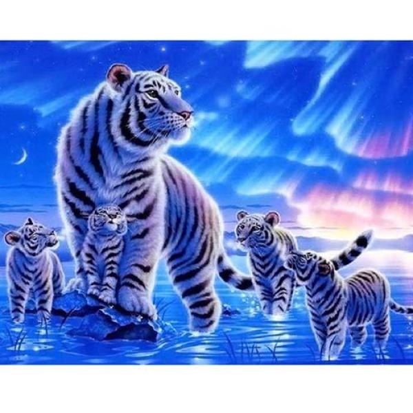 Custom Service Handmade Oil Painting Seaside Village House DIY Canvas Paint Kit Landscape Painting by Numbers