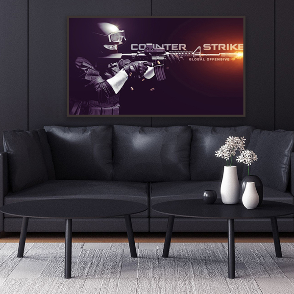 Modern Cool Mechanical Gunfight Poster Home Decoration Canvas Printed Living Room Picture Printed Canvas Painting
