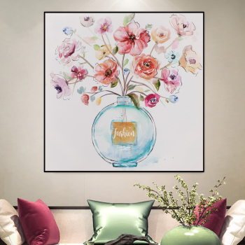 Handpainted Abstract Knife Flowers Oil Painting On Canvas Painting Wall Art Handmade Paintings Large Salon Decoration Unframed