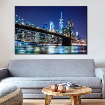 Canvas Wall Art 1 Piece Paintings City  Posters Pictures Home Modern Wall Decor Prints Living Room Decoration Painted