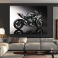 Modern canvas prints artworks home decoration wall paintings, the cool sports motorbike custom canvas painting