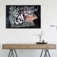Posters and Prints Wall Art Islamic Muslim Arabic Kufic Bismillah Calligraphy Canvas Paintings for Living Room Wall Decor Gift