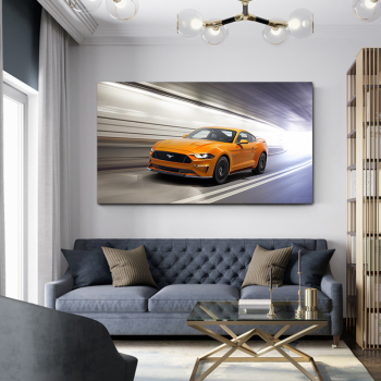 Bedroom posters prints wall poster home decor the running Ferrai car painting art painting for living room
