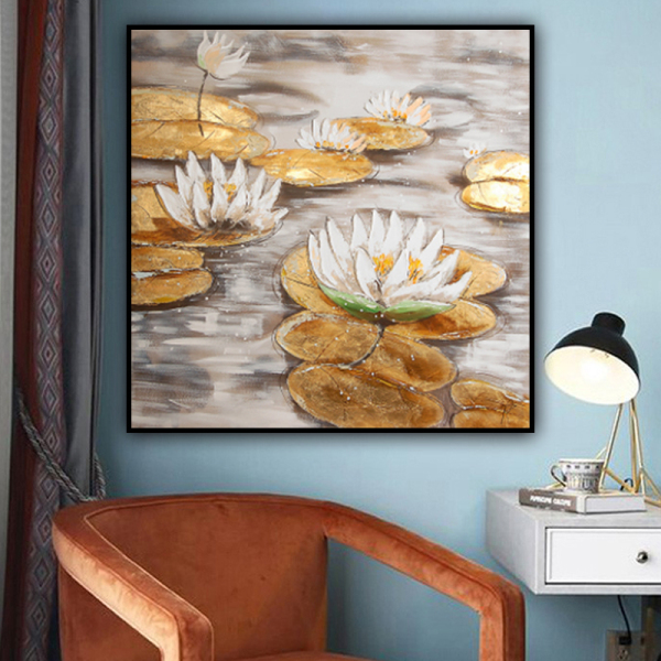 Abstract flower Painting 100% Hand Painted Oil Paintings On Canvas Handmade Large Size Modern Wall Art For House Decoration