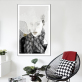 New Design Black Hair Sexy Women HD poster Canvas Oil Painting Modern Wall Art Painting For Living Room Decor