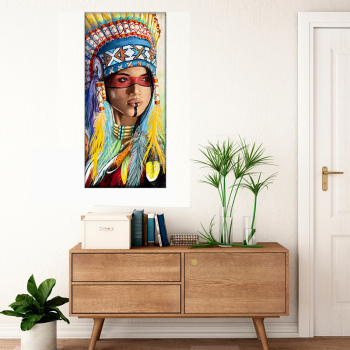 Customized Modern Painting Portrait Picture africa art queen high resolution painting