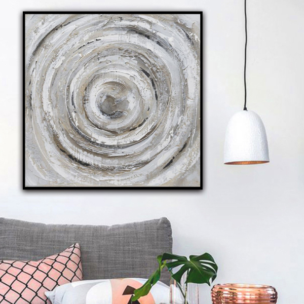 Modern Abstract Texture Painting, Fantastic Artistic Artwork Handmade Painting, Canvas Abstract Oil Painting