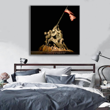 Professional made American soliders war art printed painting, CIQ CCPIT Certificate canvas painting home decor