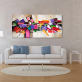 Latest product splash art painting handmade oil painting living room decor