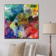 high quality hotel artwork modern stretched canvas print wall art colorful abstract oil painting