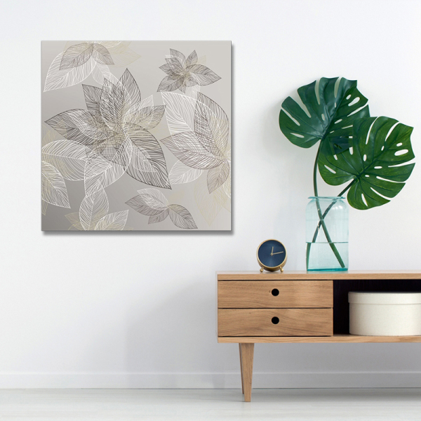 100% handpainted abstract flower modern oil painting large wall art nordic cuadros for sale