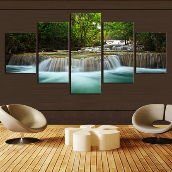 hot sale large wall art god manufacture plastic machine printed paintings home decor