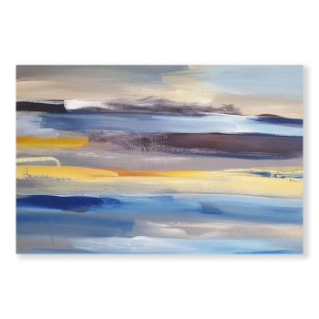 Factory wholesale custom design abstract picture wall color European print canvas painting