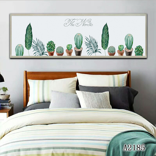 Manufacture whole picture wall painting, the still life cactus art OEM printed canvas painting