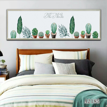 Manufacture whole picture wall painting, the still life cactus art OEM printed canvas painting