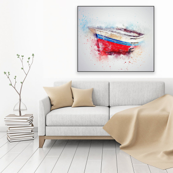 Simple and fashionable OEM decorative printing canvas oil painting wall art painting