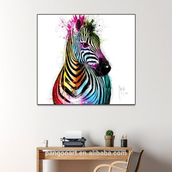 Zebra Portrait Painting Canvas Art Home Decor Wall Art Picture Painting Animal Painting in living Room unframed