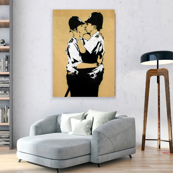 Customized design plan street graffiti exaggerated art painting wall decoration printing canvas painting