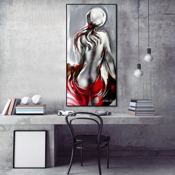 Single Panel Canvas Print Sexy naked woman Oil Painting Wall Art Pictures For Living Room Home Decoration
