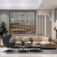 Modern home decoration abstract handmade oil painting, unique design creative wall arts oil painting