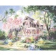 diy oil painting by number  painting by numbers canvas drawing with brushes