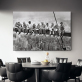 Favorable price unique design the construct workers canvas printing art, customized digital photography print canvas painting