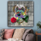 Lovely Baby Animals Art Print Poster Child Picture Canvas Painting Kids Room Nursery Wall Decor
