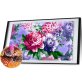 Wholesale Custom Peony Flowers Round Crystal Rhinestones 5D Diamond Painting Paint by Numbers Full Drill Painting for Amazon