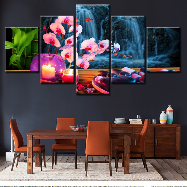 New coming art paintings print Landscape art print oil painting custom printed canvas painting