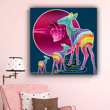 Wall Art Picture  Art Oil Painting on Canvas Posters and Prints Street for Living Room Home Decor