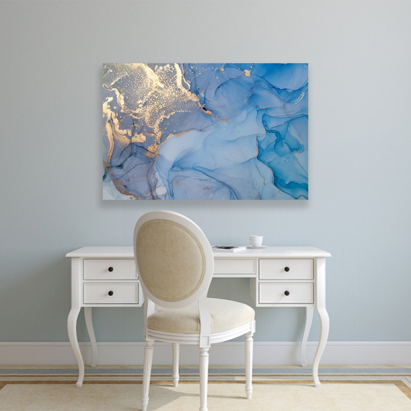 High sale wholesale oil painting home decoration blue abstract oil painting living room wall decoration painting