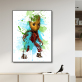Hot Sale 5D DIY Diamond Painting by Number Kits Clown Halloween Pictures Full Drill Home Wall Arts Ornament