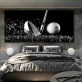 Modern decorative artworks the golf sports art printed painting, wall art poster prints art canvas painting