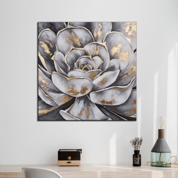 oil painting flowers in vases wall art decor hotel picture home decoration accessories modern abstract canvas art